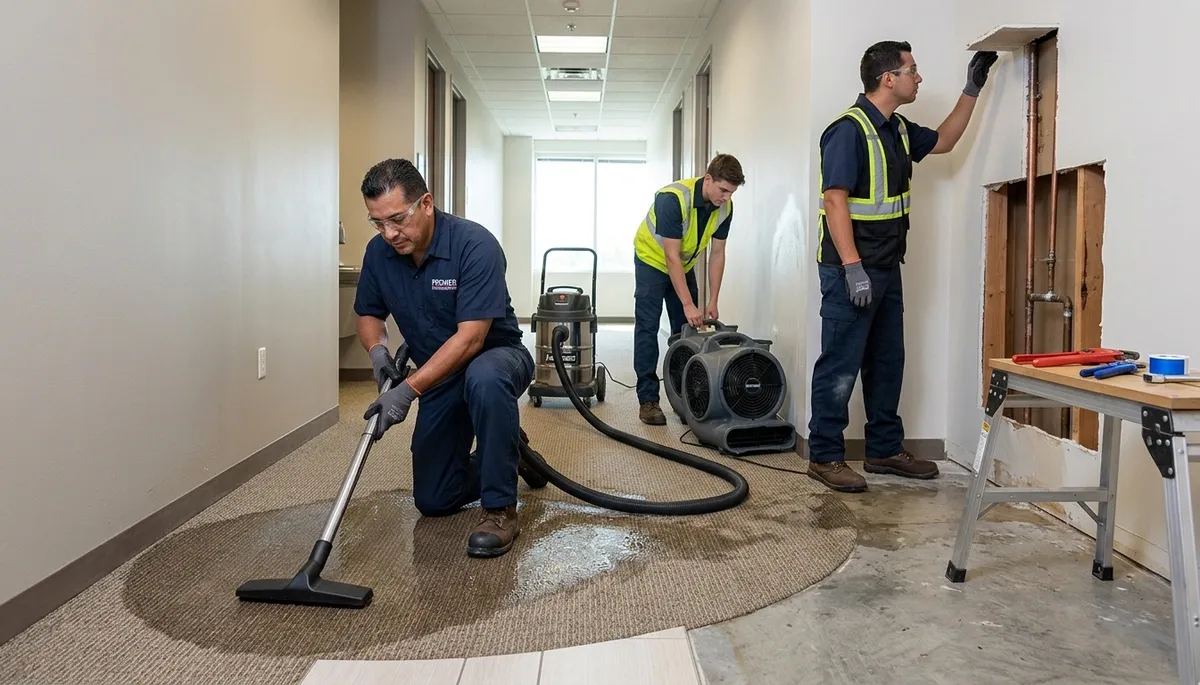Burst Pipe Cleanup Image 1