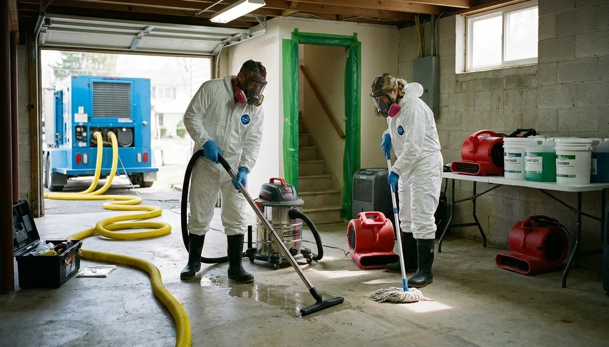 Sewage Cleanup Image 2