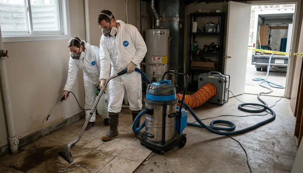 Sewer Backup Cleanup Image 2