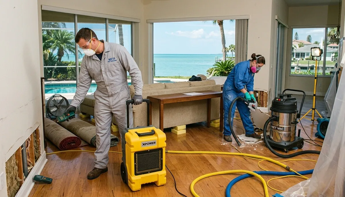 Water Damage Belleair Beach Fl Image 2