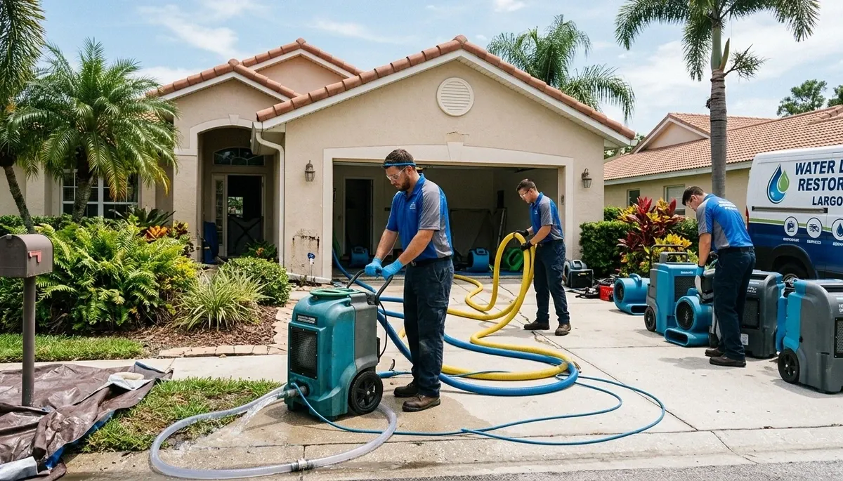 Water Damage Largo Fl Image 1